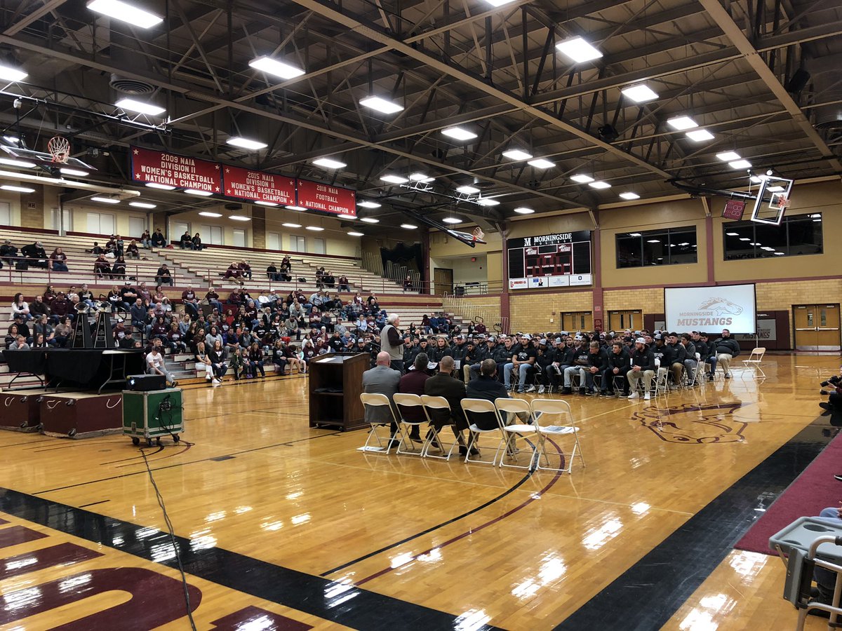 Morningside University President tweet media
