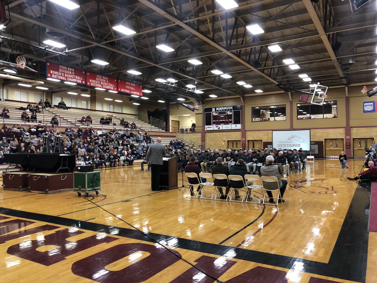 Morningside University President tweet media