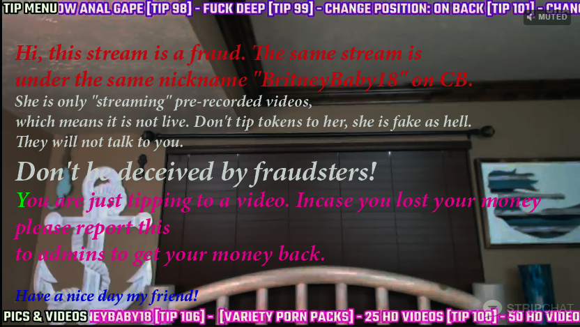 StripChatClub's tweet photo. 🏴‍☠️🏴‍☠️WARNING FAKE MODEL ON STRIPCHAT🏴‍☠️🏴‍☠️
#MVSales #camgirl #chaturbatemodel #chaturbate #cam4 #BongaCams  #StripChat #BritneyBaby18 #xhamster #stripmenow 
Share and notify friends &amp; Follow and retweet
🏴‍☠️LINK>>>https://t.co/tMd1BjCjxT
😎Record video link>>>https://t.co/brtfclwA81 https://t.co/Ulxg5GAFOe