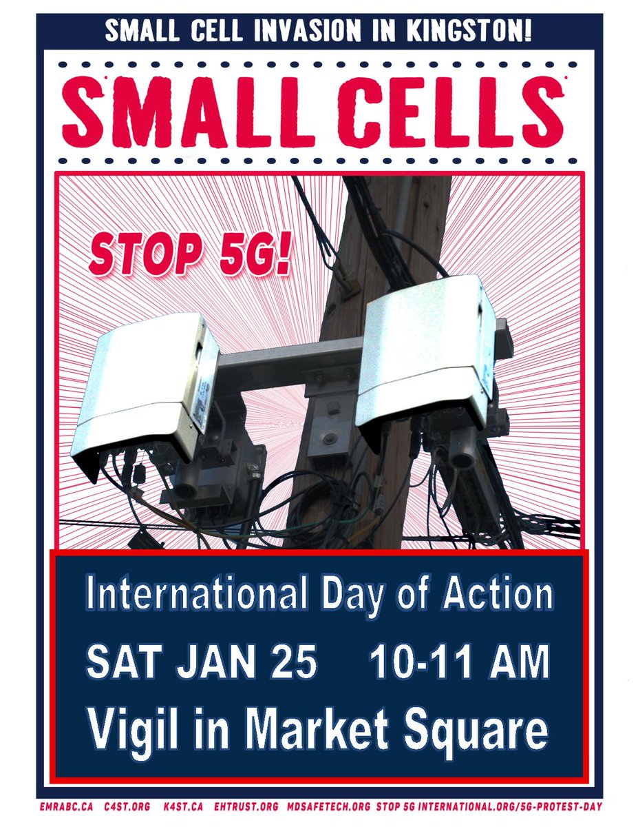 AndyBrookeLmstn's tweet photo. Kingstonians are asking legitimate questions & raising valid concerns. We cannot afford to have community dialogue absent. To proceed blindly (or worse, with wilful ignorance) can't be allowed to take place. @Kingston4ST @Stop5G #5GGlobalProtest #5G
@peoplespca #PPC #ygk https://t.co/fb5uxd3mWG