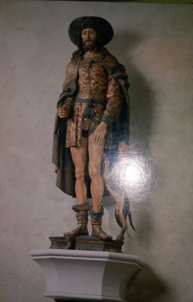 AwkwardAltarBoy's tweet photo. #StRocco, patron of the sick, help those afflicted with the #coronarovirus and grant them a speedy recovery, and that this pestilence be averted https://t.co/frQHEppXcW