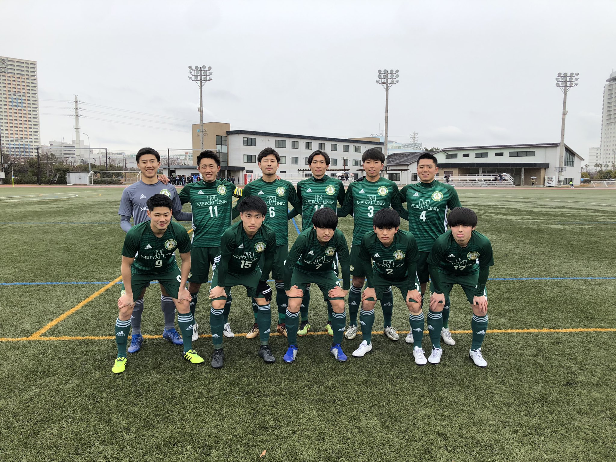 明海大学体育会サッカー部 Ar Twitter 千葉県天皇杯予選 3回戦 試合結果 1月26日 日 Vs江戸川大学suns 4 1 0 3 1 1 得点者 伊藤 2 佐々木 三浦 一時は同点に追いつかれましたが追加点を決め 勝ち切ることができました 応援ありがとうございました