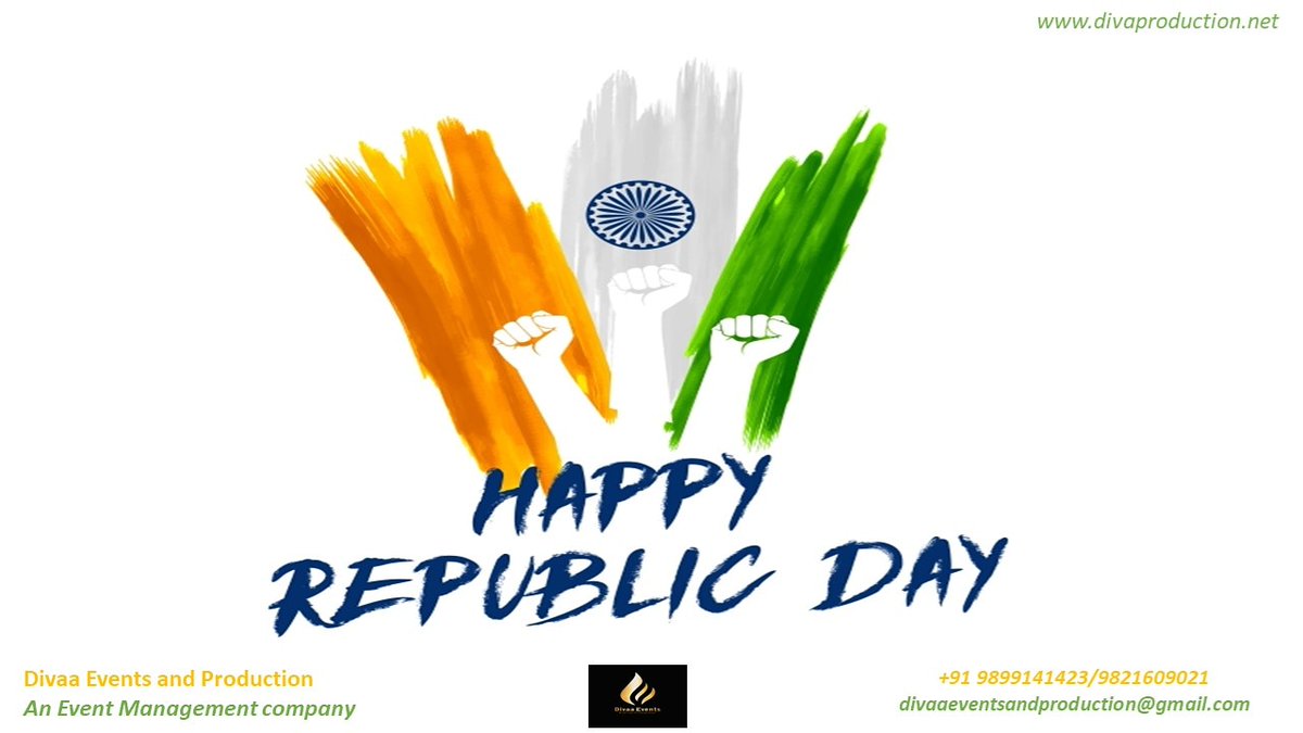 AndDivaa's tweet photo. Team @AndDivaa wishing you all Happy Republic Day 🇮🇳 https://t.co/LYoVx5kFhz