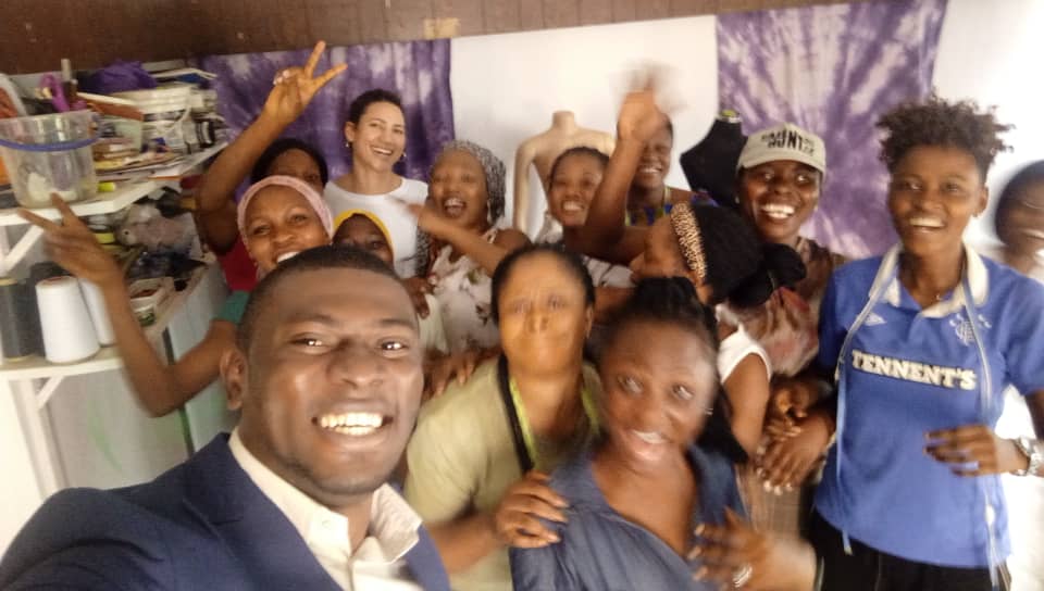 whoopyyun1's tweet photo. Our students were excited about yesterday, so were we. New York meets Ibadan #fash4dev #worldconnectUS #whoopyyunfashionschool #ibadan #impact #learning #empowerment #SDGs #goal1 #goal8 #povertyeradication #creatingdecentjobs #whoopyyun #dreams #vision2024 #fashionenterprenuers https://t.co/Xnxo3FHnBM