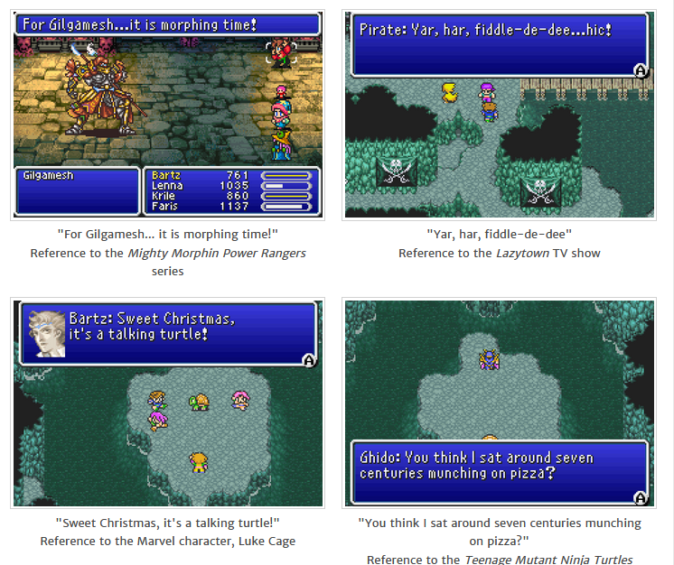 Scratch_Point_Z's tweet photo. "Localization" is one of the worst things to ever happen to video games. These idiots have never been able to resist keeping their dumb references out of other people's work, it's only gotten worse since they've shifted to inserting social issues. https://t.co/fQYA4eCanF