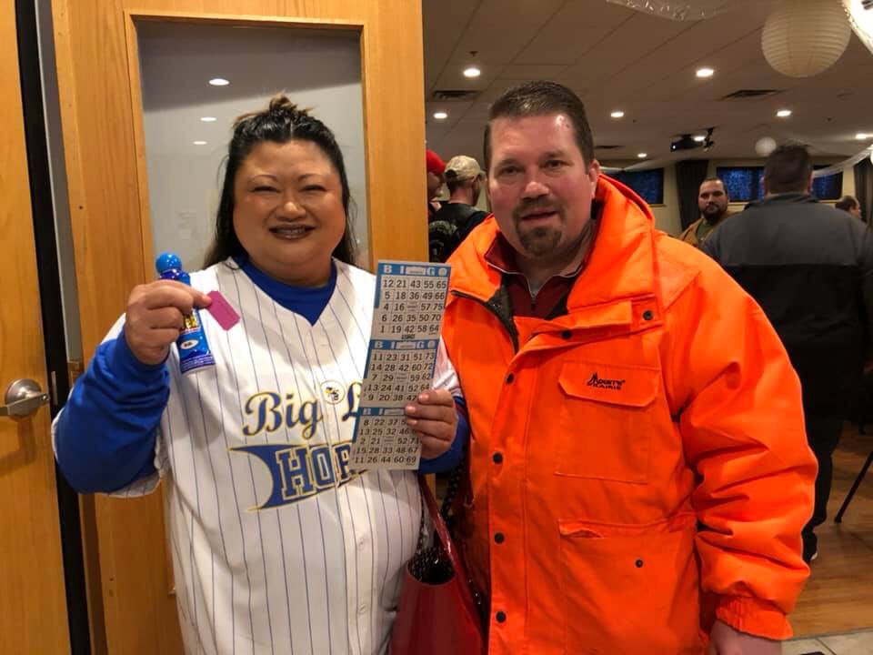 HobotChad's tweet photo. Proud to support the American Legion Riders-Zimmerman at the Buff for 2nd Amendment Bingo, raising money for a number of great causes.  Diane Nguyen missed a new rifle by one space “B10.” https://t.co/Plgibq1vak