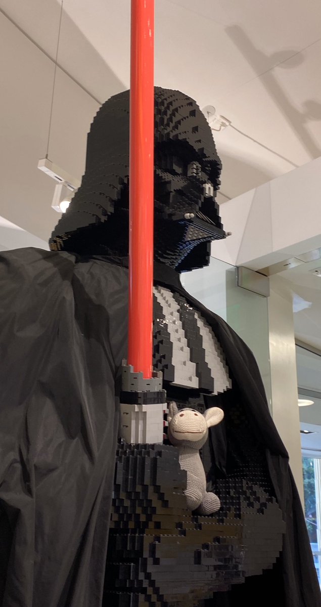 SteveBurro's tweet photo. Met my hero at the LEGO Store today... βare you my father?β #livingmyburrolife #livingtheburrolife #steveburro #lego #roadtrip #legomosaicmaker #legostore #legostarwars #starwars #darthvader #downtowndisney #anahiem #Disneyland #thelegostore @lego #Anaheim https://t.co/bu03bRDW4Z