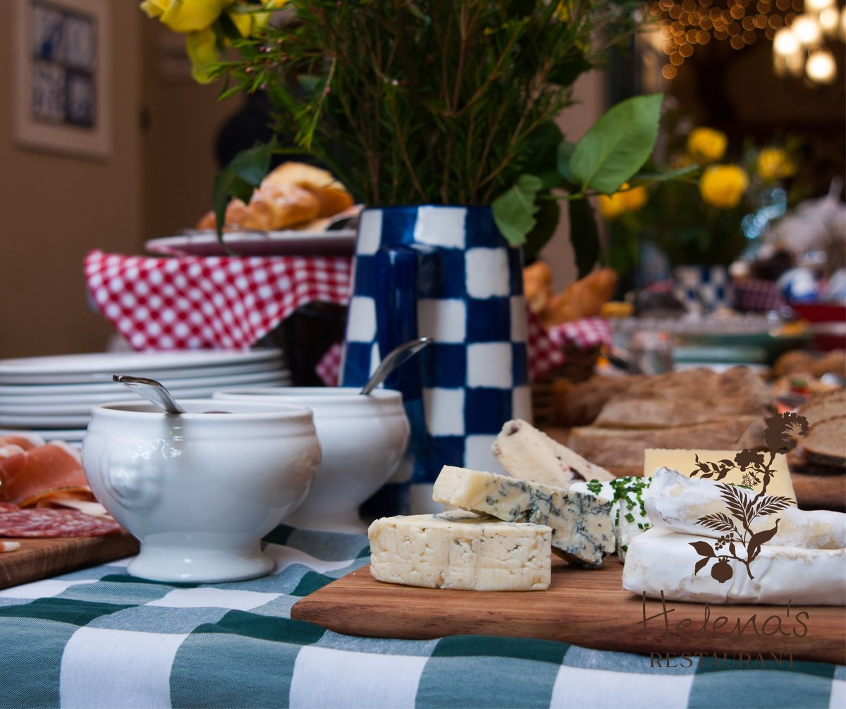 HelenasRestaur1's tweet photo. Our continental breakfast buffet serves guests a selection of the finest artisanal cheeses and meats. 
.
~ Where the familiar is made spectacular ~
.
To make a reservation
dial: +27(0) 21 883 8207 or
email: manager@helenasrestaurant.co.za. https://t.co/FQMwo38Ck6