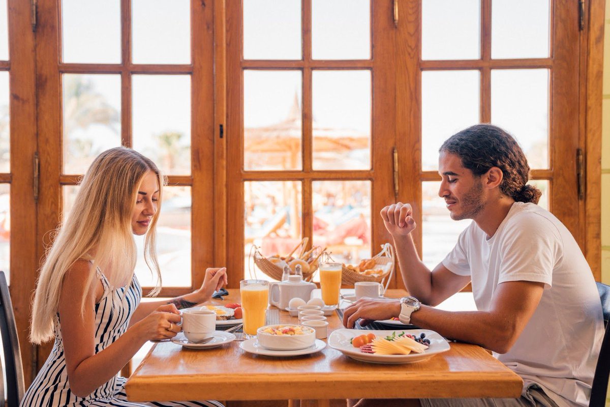 HRG_LongBeach's tweet photo. A fine breakfast tailored to treat your senses. 

#LongBeachHurghada #LongBeachResort #Hurghada #Egypt https://t.co/62E5cZGEGf
