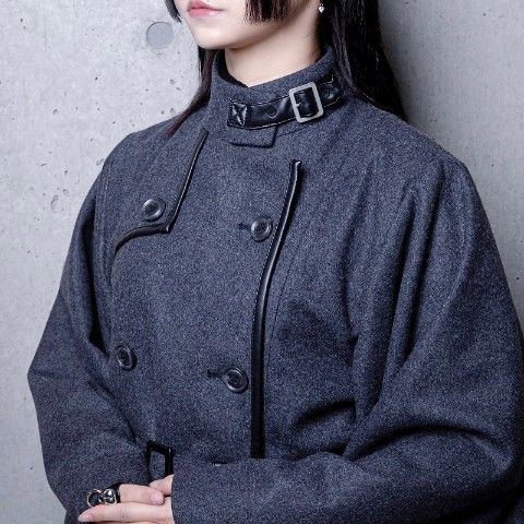 美品✨カルト CuLLt 着物コート KIMONO COAT ダークグレー 美品✨カルト CuLLt 着物コート KIMONO COAT ダークグレー KIMONO