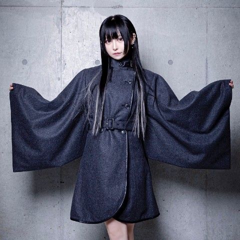 美品✨カルト CuLLt 着物コート KIMONO COAT ダークグレー CuLLt】Kimono Coat が登場！！ 日本の着物を現代ファッションに