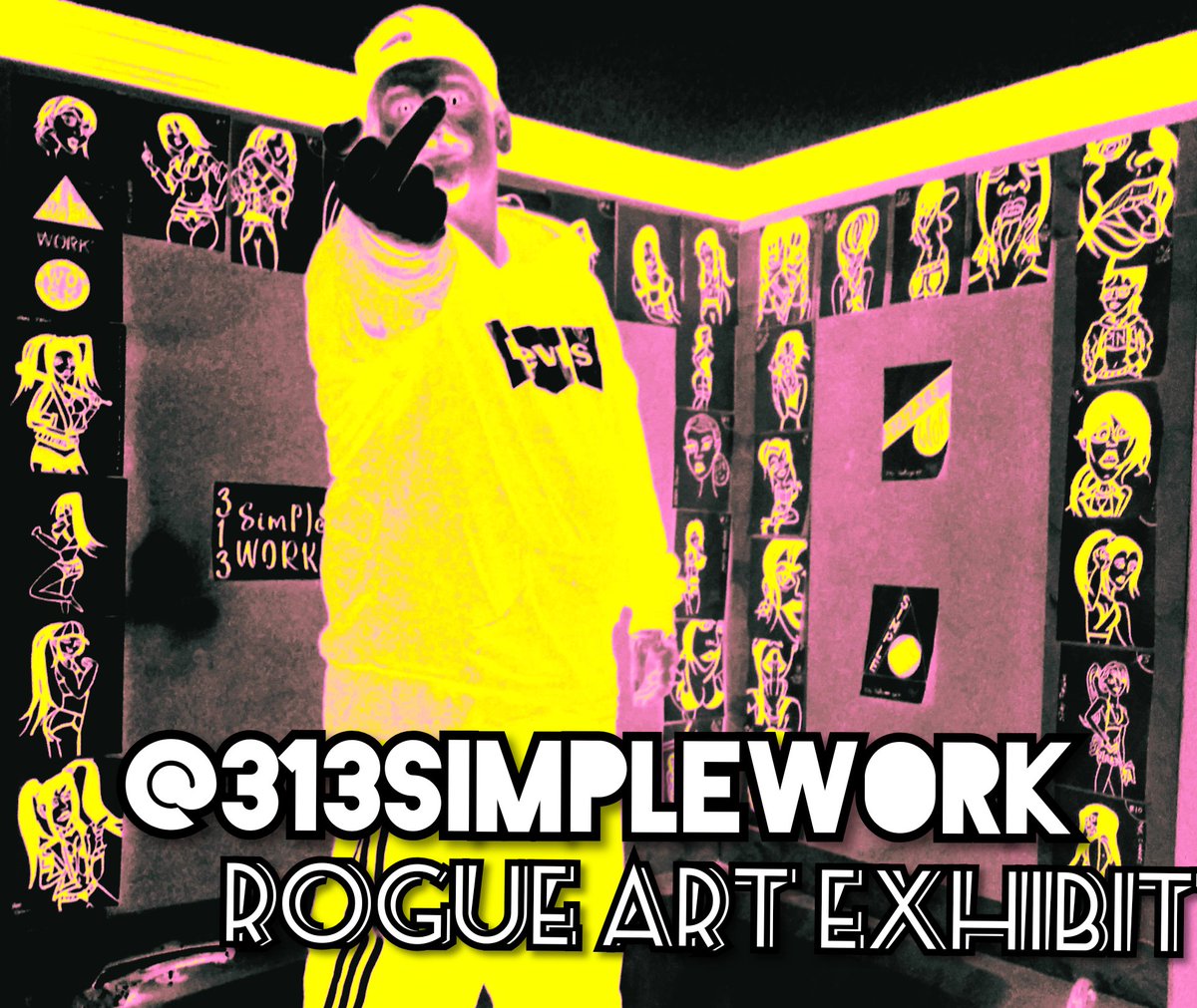 Scottbatespoet1's tweet image. Been a busy #artists everyday of #2020SoFar 
#313Simplework 
@313simplework 
#RogueArtExhibit2020