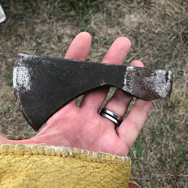 orionfoundation's tweet photo. New project ‘hawk I grabbed for @primal_wanderer at Rendezvous... #texasassociationofbuckskinners #tomahawk #bushcraftgear #buckskinning #buckskinner #mountainman #blackpowder #muzzleloader #survival #sonsofnessmuk #woodsman #zombiehunter #longhunter #b… https://t.co/5IsLvo2Loq https://t.co/KZNzYkUOjs