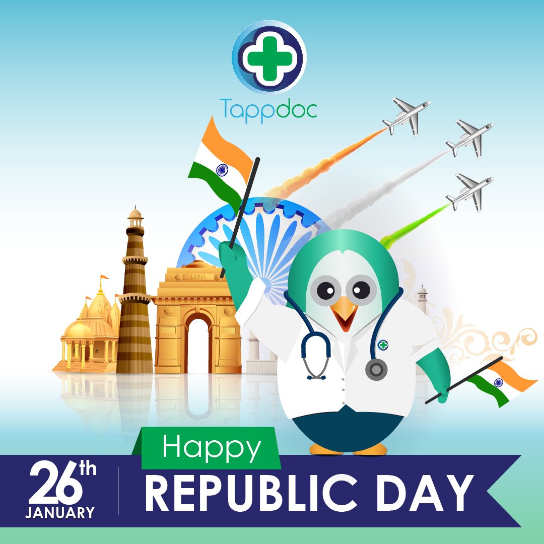 tappdoc's tweet photo. 🇮🇳 Happy Republic day to all 🇮🇳

Jai Hind https://t.co/88KHpqtj5M