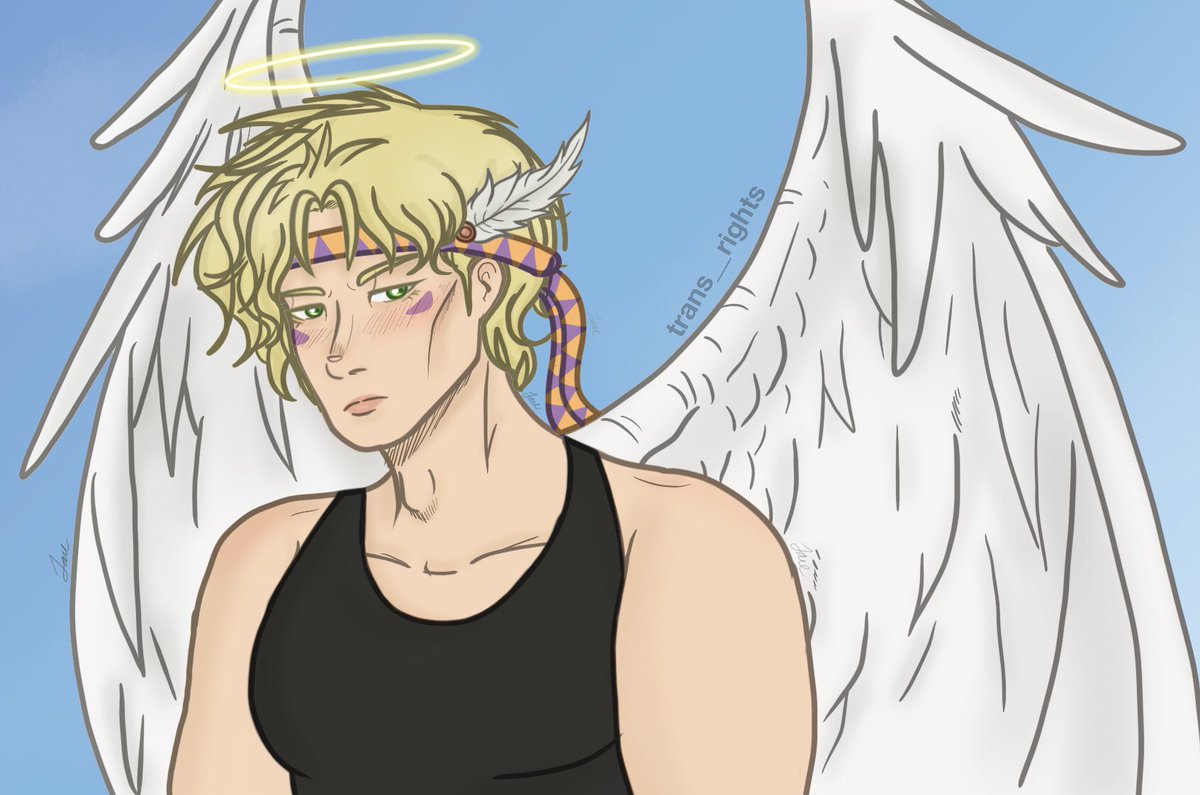 usxuks's tweet photo. my sweet baby angel <3 

#caesarzeppeli #jjba #JoJosBizzareAdventure https://t.co/6WaTUYoC5u