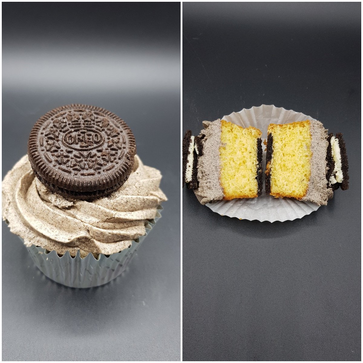 PapermillCakes's tweet image. What's not to love about an oreo cupcake, and these ones are dairy-free. #papermillcakes #E17 #londonbaker #Walthamstow