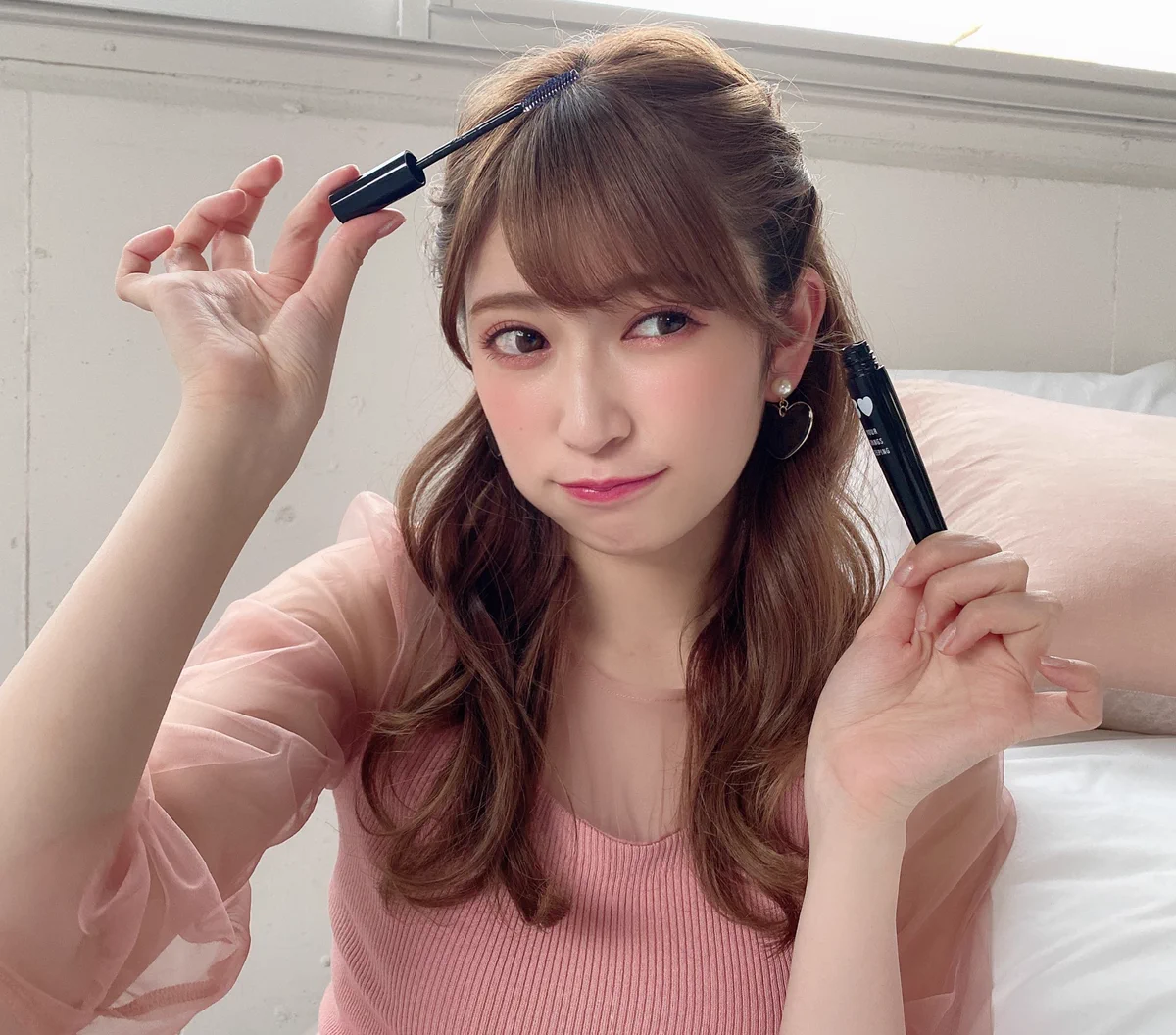 NMB48吉田朱里プロデュース！マスカラみたいなスタイリング剤！？