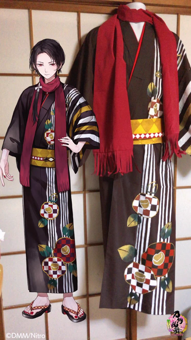 刀剣乱舞「加洲清光」の軽装を全部手描きで作った人がいました！！！