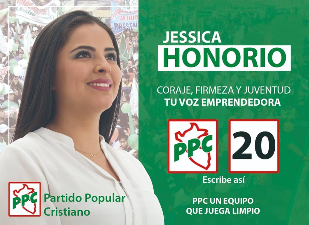ArturoRosalesA's tweet photo. Yo apuesto por Claudia Cantella n°6 y Jessica Rebecca Honorio n°20 por ello estimados amigos este 26 de enero elige bien y juegale limpio al Perú, en tus manos esta el futuro de cambiar nuevos rostros #Juventud y #Experiencia en el congreso 2020.
#JuegaleLimpioAlPerú
#YoSoyPPC https://t.co/TVao9hhWJT