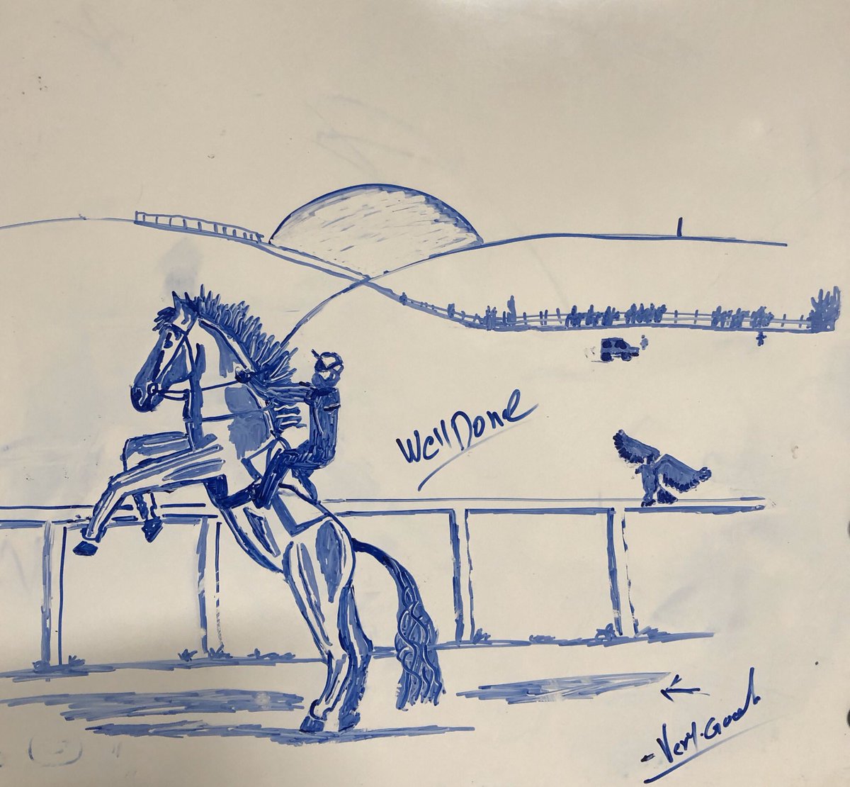 The Banksy of Beckhampton obviously had a fresh one yesterday #mysterious #art