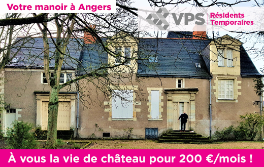vps_rt's tweet photo. Installez-vous dans ce magnifique manoir situé à #Angers en devenant VPS Résidents Temporaires pour une redevance mensuelle de 200 € charges comprises ! Postulez dès aujourd'hui sur https://t.co/AknvXKWcSq https://t.co/YGSUJxx263