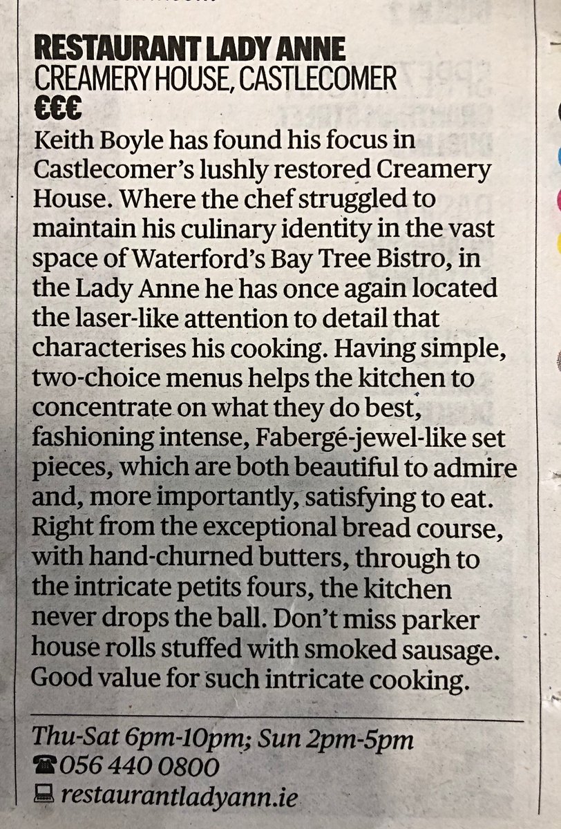 Restaurant Lady Anne at Creamery House tweet media