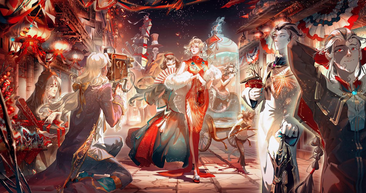 Vivi Identityv第五人格 新年 第五人格 中国公式weiboから Vivi Identityv第五人格 新年 第五人格 中国公式weiboから