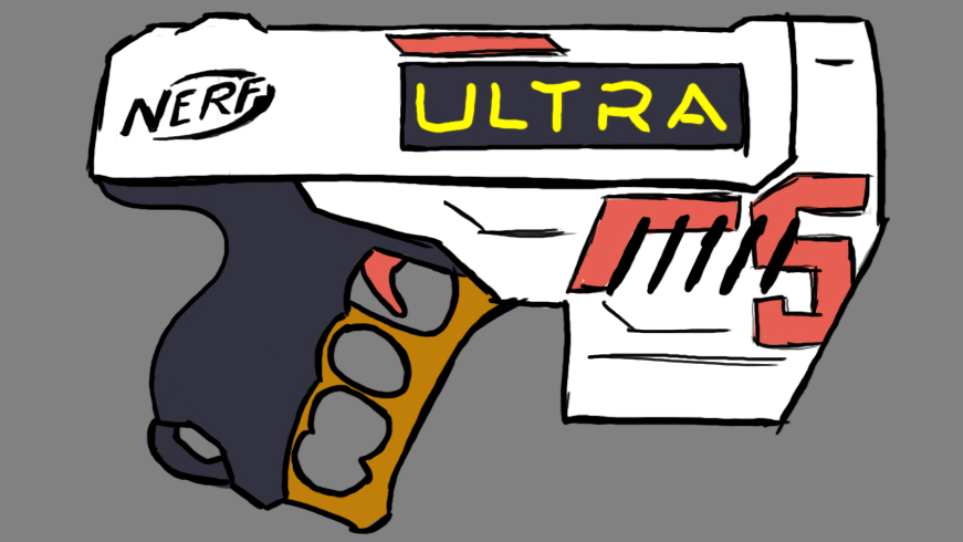 nerf gun ultra 5