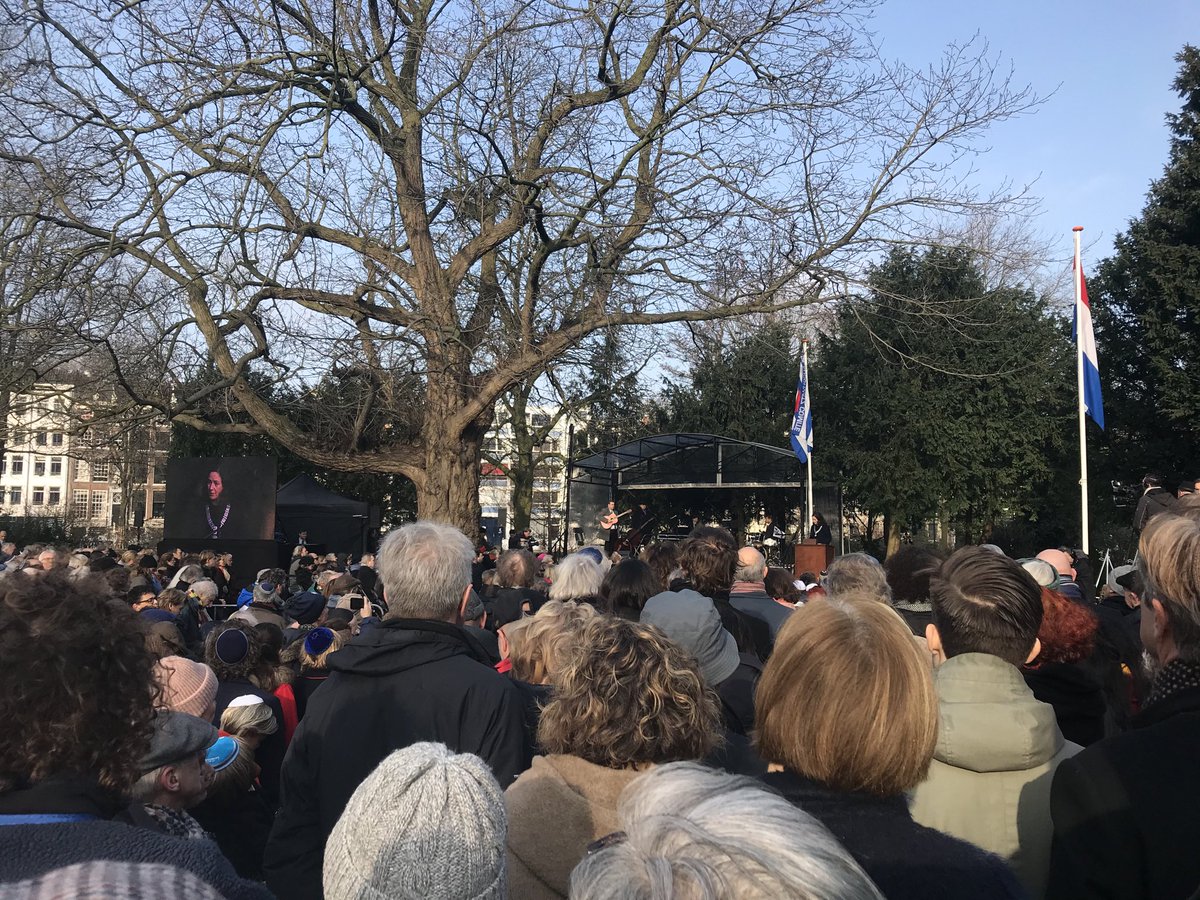 Halsema verwoordt belang van ⁦<a href="/Namenmonument/">Namenmonument</a>⁩ voor Amsterdam #auschwitzherdenking