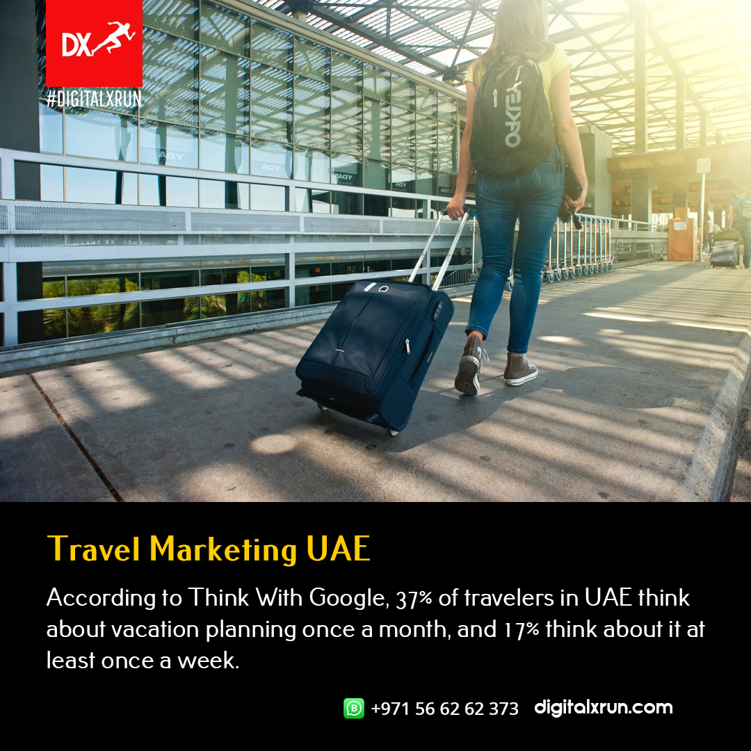 Travel Marketing UAE

According to Think With Google, 37% of travelers in UAE think about vacation planning once a month, and 17% think about it at least once a week. 

#thinkwithgoogle #uaetravel #travelmarketing #tourism #abudhabitourism #visitabudhabi #abudhabitravel