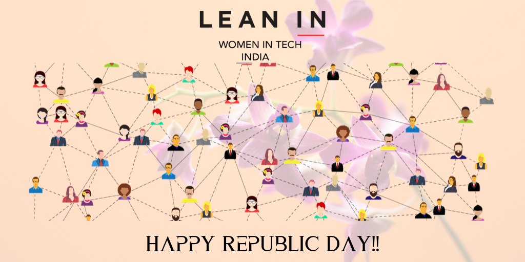 Happy Republic day!
Let's continue to inspire and empower more women around us to bring in more property and diversity in all fields.
#HappyRepublicDay #WomenInTech #LeanIn #LeanInWiTI #LeanInTogether