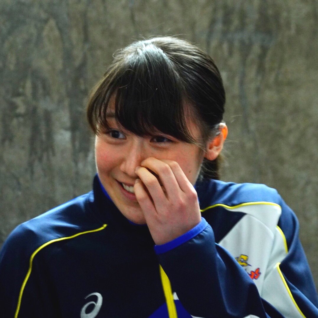 LOVEAIKUROGO's tweet photo. Vリーグファイナル会場に
石川真佑ちゃん降臨😊

#石川真佑 選手
#東レアローズ
#vリーグ 
#女子バレー
#201920vleague 
#もうすぐ決勝スタート
#dazn 
#国立代々木競技場第一体育館 https://t.co/TIjtqbXCtL