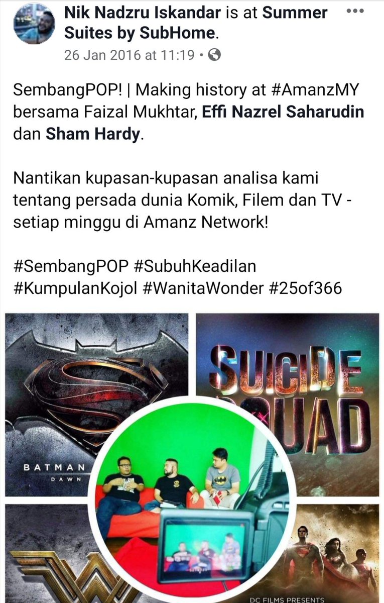 buzzpoptv's tweet photo. #BUZZPOPTV // HARI INI DALAM SEJARAH!
2016 - Collabo https://t.co/R3QdfbwNjt x https://t.co/vAUr5WkmaV difilemkan https://t.co/caAoWCoRmO
2017 - Liputan Netflix's DEFENDERS
2018 - https://t.co/y59fhxXz9K ditularkan!
2019 - https://t.co/b99KX8ODkR ditularkan!
2020 - ???๐ https://t.co/ixh7JZp7vn