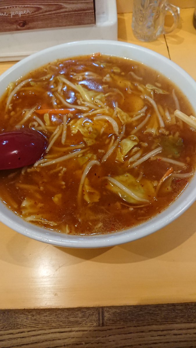 MAMO73131979's tweet photo. #地獄��ーメン🍜
久しぶりに、地獄ラーメン美味しかった(*^^*)
さぁーて、明日の朝まで、夜勤頑張りますか❗ https://t.co/sspWwTh5Sk