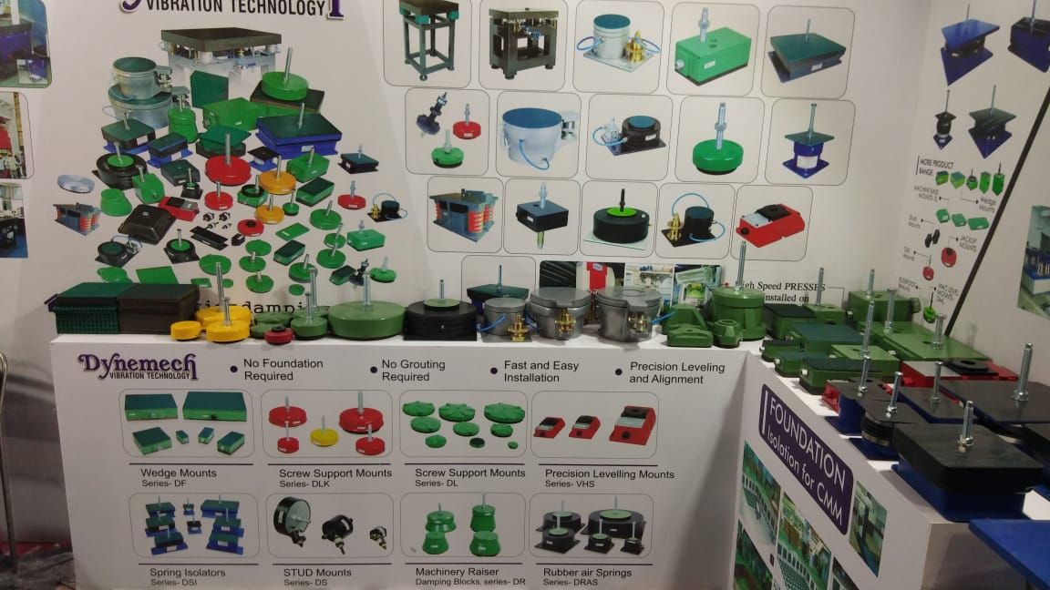 dynemech's tweet image. #vibrationdamping #antivibrationtechnology available with  #vibrationExperst @Dynemech 
Visit us @www.vibrationmountsindia.com

IMTEX 2020
India, Bangalore
IMTEX Forming 2020
23 – 28 January 2020
BIEC, Bangalore , India
Hall 3A | Stall A135
sales@dynemech.com