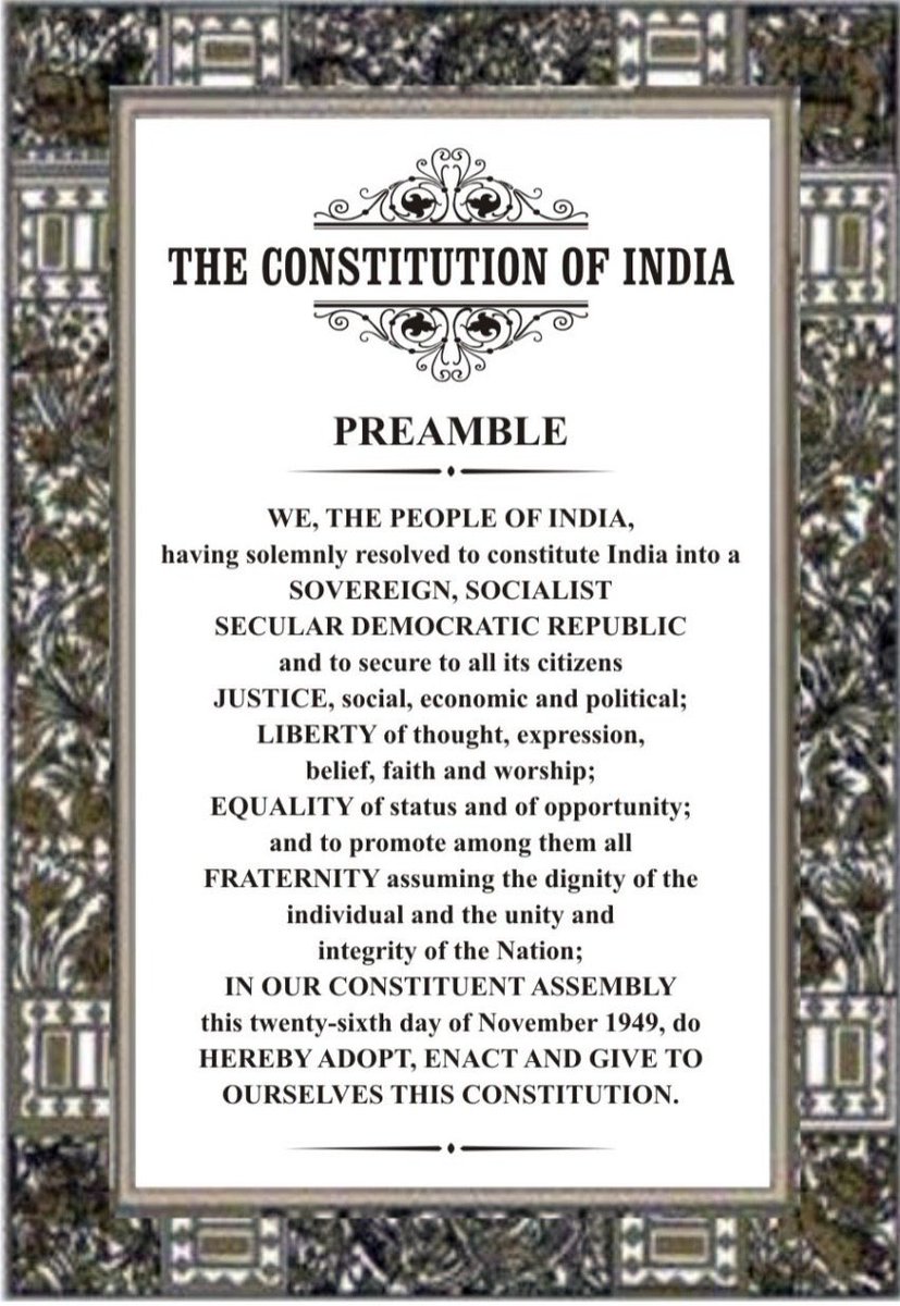 Asad0104's tweet photo. #PreambleOfConstitution https://t.co/UK8fllLdfW