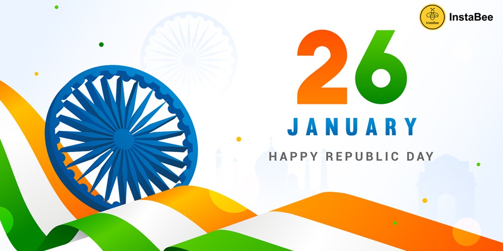 BeeInsta's tweet photo. Freedom in mind, faith in words. Pride in our hearts and memories in our souls. Let’s salute the nation on 71st Republic Day 2020.
#RepublicDayIndia #26January #InstaBee https://t.co/gxaAUjcYAC