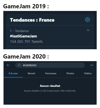 BaboucheTeam's tweet photo. #GJESIR2020 #IsatiGameJam https://t.co/wqiy5q7ZTR
