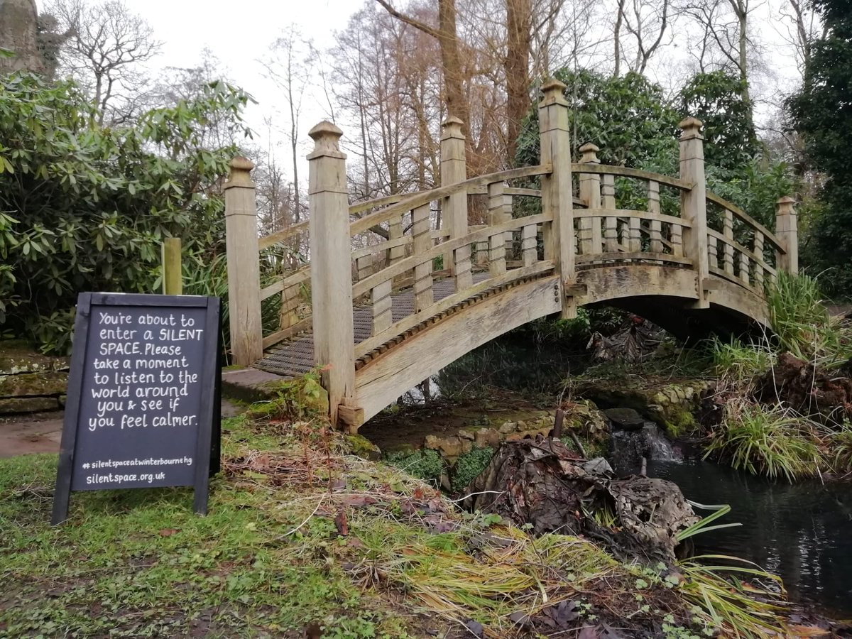 Our Woodland Walk is once again a silent space today! Why not visit and enjoy some calming peace and quiet this weekend?