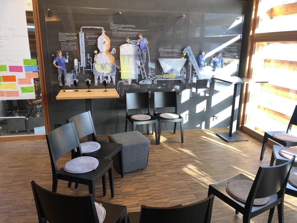 Easy going start for <a href="/JSpiritUnconf/">JSpirit</a> in the amazing venue ( the Europe’s most modern distillery 😎)