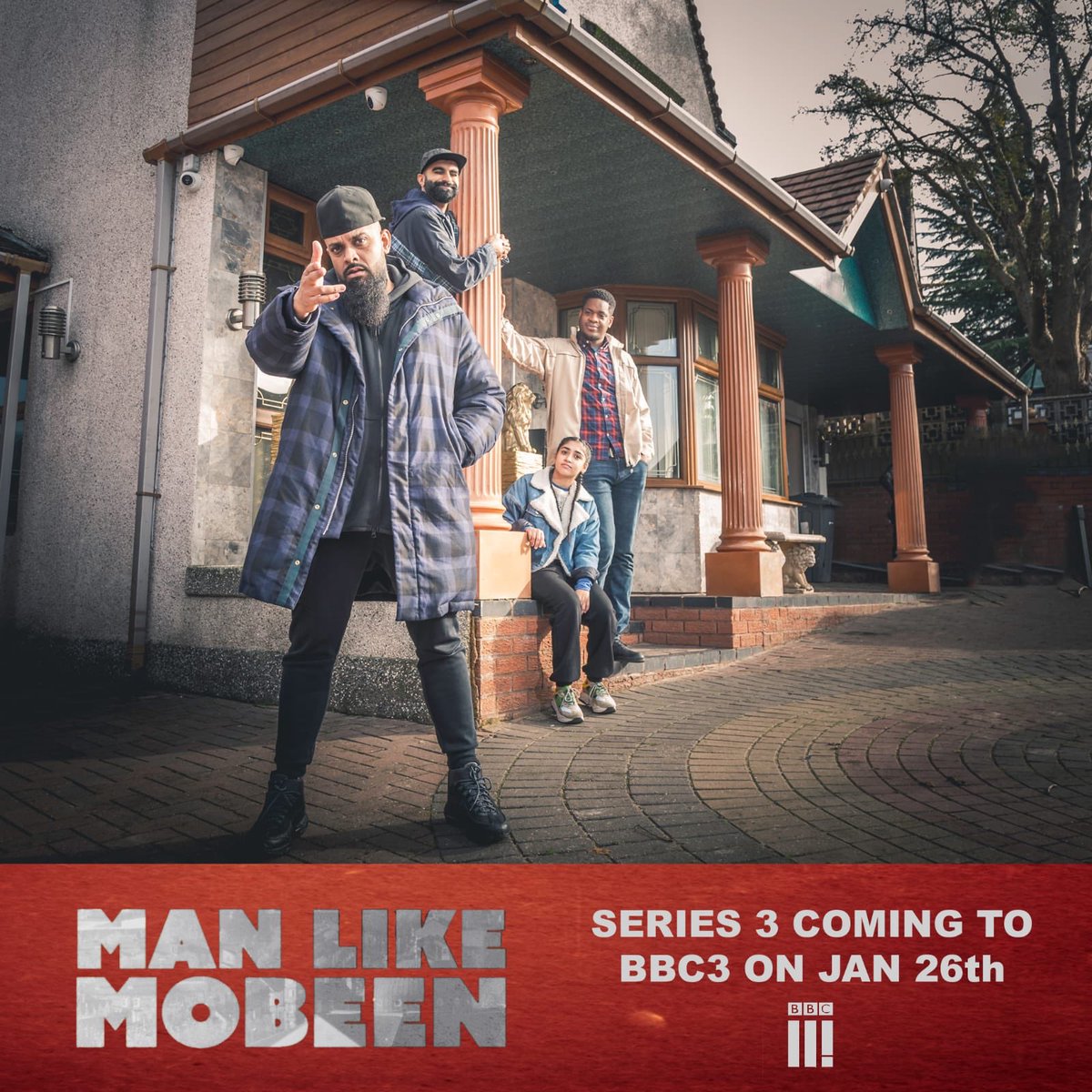 All 5 episodes of #manlikemobeen Series3 are available on @BBCiPlayer⁩ ⁦@bbcthree⁩ today!!! It’s the best series yet with a finale that is worth waiting for 😱#nospoilers