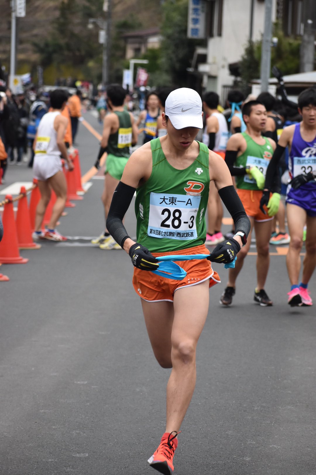 大東一高陸上部 第18回 奥むさし駅伝競走大会 高校の部 25位 2 03 41 大東一高a 1区 30 34 佐々木真人 区間16位 2区 18 26 若林春太 区間37位 3区 13 24 鍜治晃 区間11位 4区 14 08 佐々木翔生 区間26位 奥むさし駅伝 大東一高陸上部