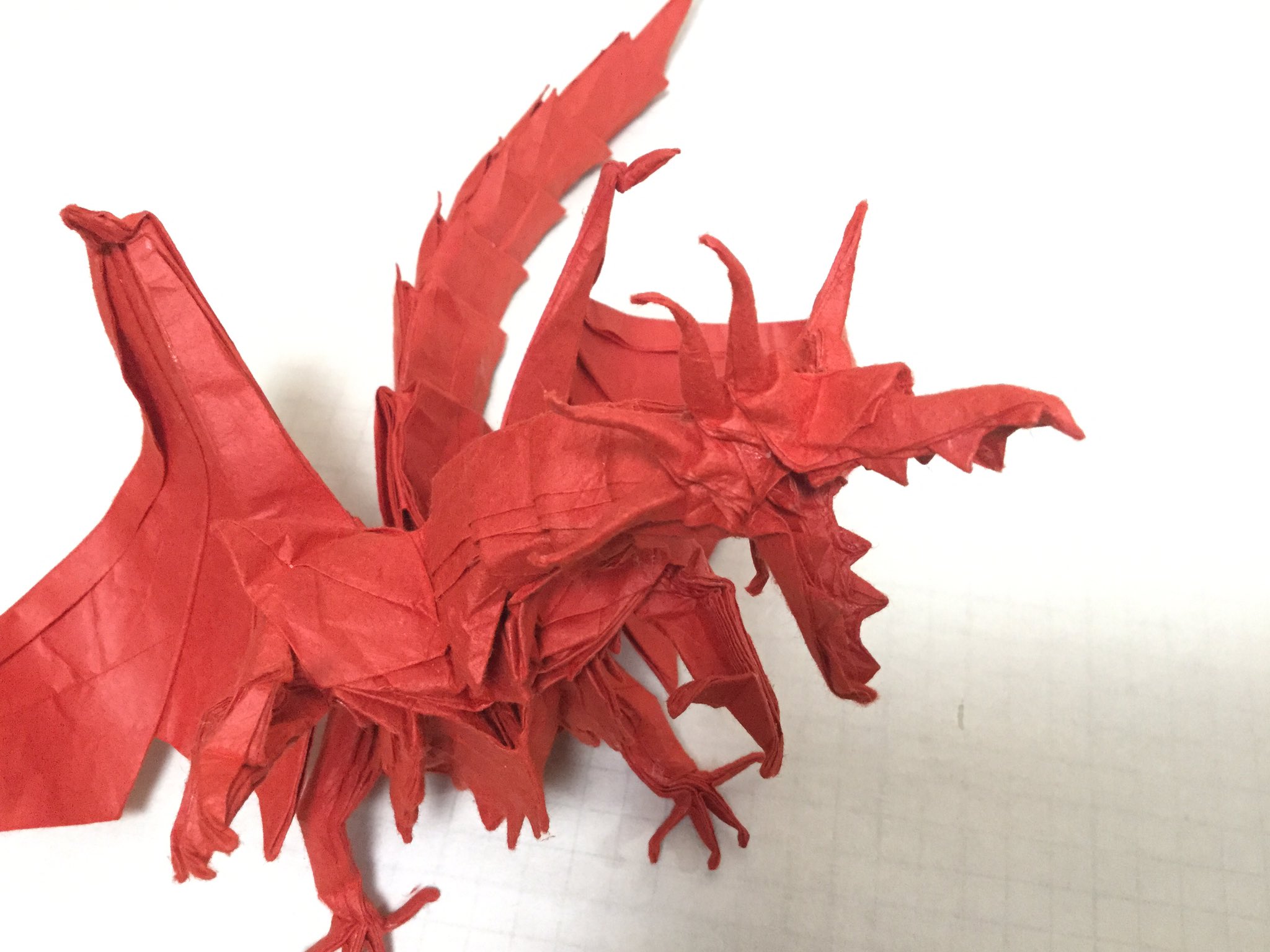 折り紙 エンシェントドラゴン エンシェントドラゴンアナザー157工程解説！Ancient Dragon