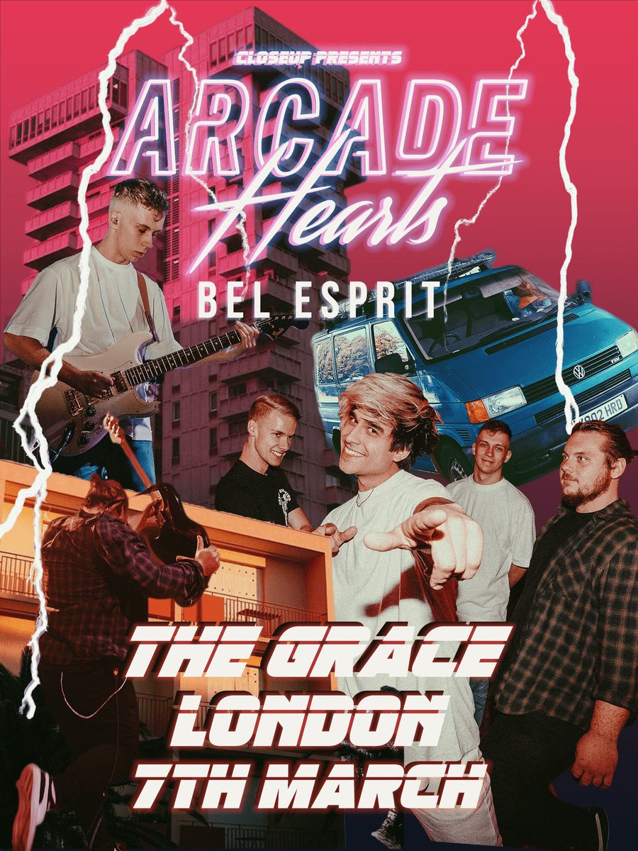 Absolutely buzzing to announce we’re playing our first gig in about a year supporting the incredible <a href="/ArcadeHearts/">Arcade Hearts</a> for this <a href="/Closeuppromo/">CloseUp</a> bash at <a href="/thegraceldn/">The Grace</a> ! Tickets available now online, presale already sold out so get em quick!