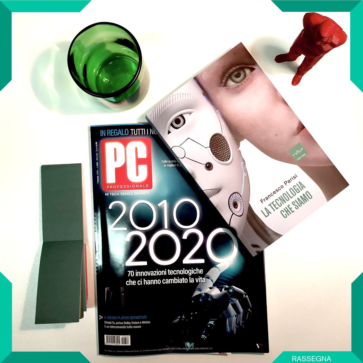 codice_edizioni's tweet image. Su @PCprofessionale di #gennaio2020 @FedericoVergari inserisce #LaTecnologiaCheSiamo di @ciscoparisi tra i #libridelmese. &quot;La tecnologia che siamo è il libro perfetto per tutti coloro che amano fare sempre un passo in più&quot;. Tutto l&apos;articolo è qui 👉🏻 bit.ly/2RoQnwE