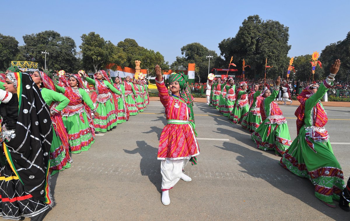 India’s diversity strengthens us.

We are proud that so many cultures live happily in India.

We saw some glimpses of India’s diversity during the #RepublicDay Parade today.