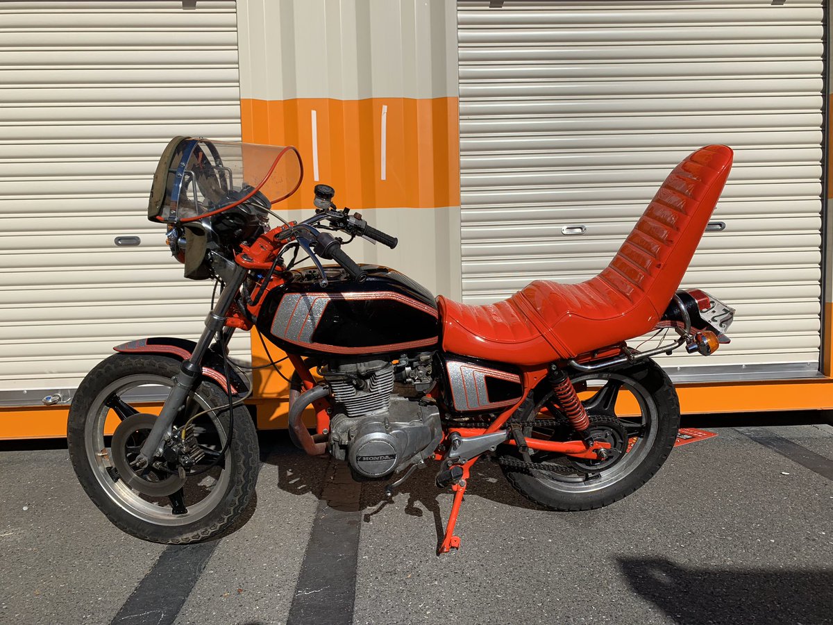 バブ ホーク 売ります！ フレームから小物塗装済み 反射外装マフラー