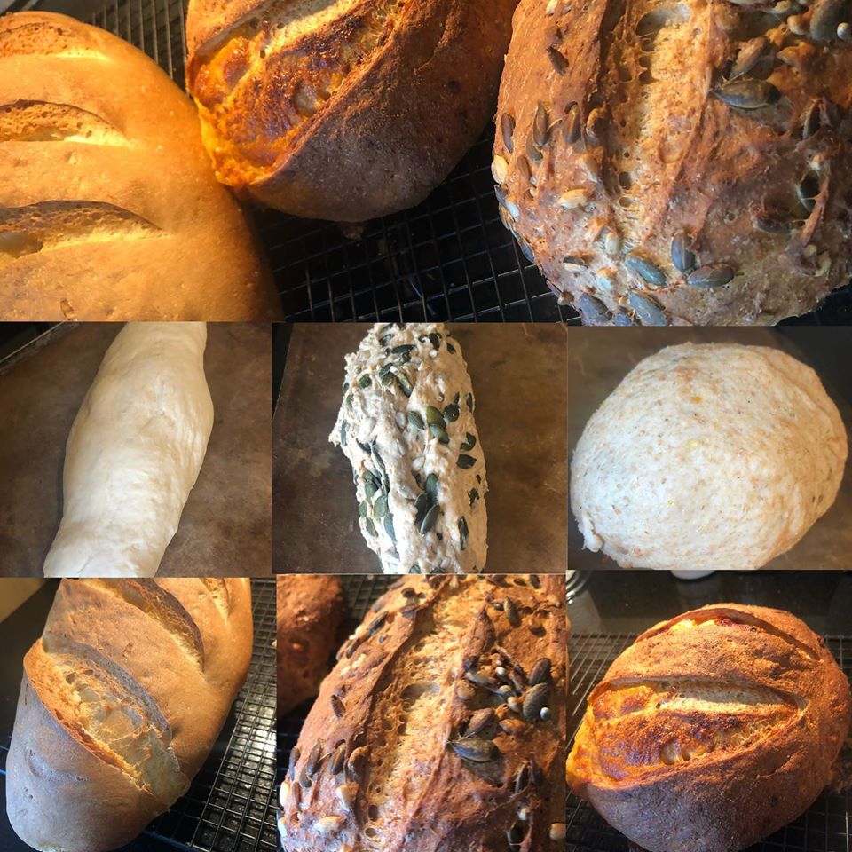 HunnypotCottage's tweet photo. Here's a look back to some pupils finished work in Dec! They chose to bake white, seed and our pizza aka Sundried Tomato, Garlic and Mozarella breads! Looking forward to doing more courses this year
#Baking #BakingCourses #Staffordshire https://t.co/p1faGBhY2h