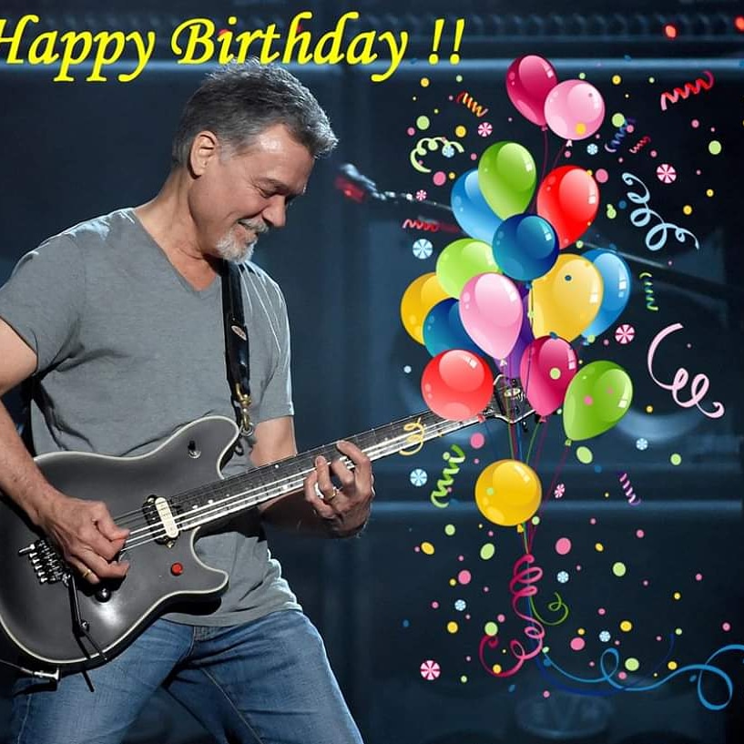 Happy Birthday Eddie Van Halen 