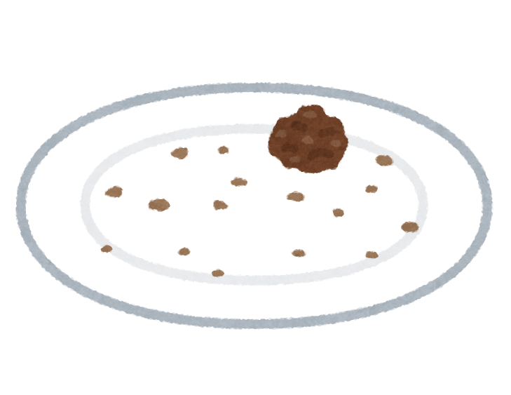 ゆるとぴ いらすとや ダメ元で検索 遠慮のかたまりですね お皿に一つだけ残った食べ物のイラスト いらすとや なんでもある 本当になんでもある ゆるとぴ T Co Yryerwth3t Twitter